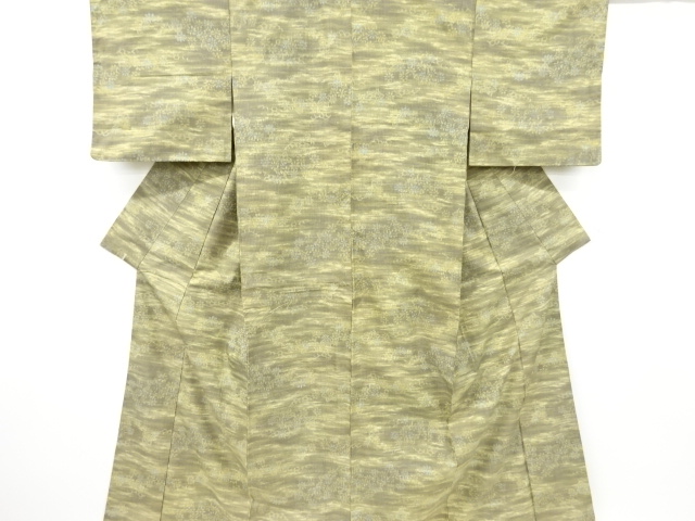 JAPANESE KIMONO / OMESHI / NISHIJIN-ORI / WOVEN FLOWER